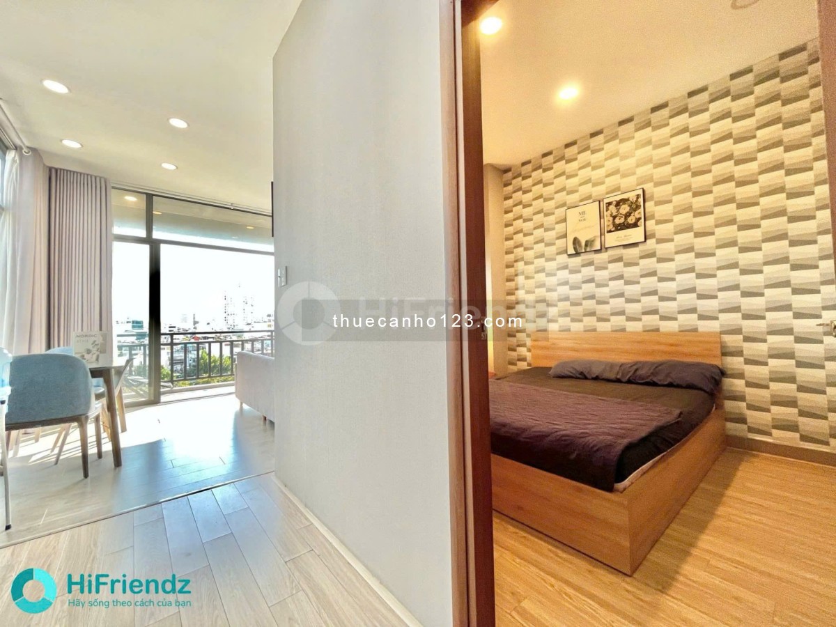 Cho Thuê Căn Hộ 1PN 50m2 View Bờ Kè_Thang Máy_Full Nội Thất_ Gần Phan Xích Long_Horizon Tower