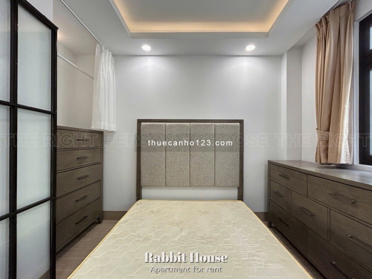 Cho thuê căn hộ 1PN 1PK 1 Phòng bếp 40m2_Giặt Sấy Riêng_Gần Horizon Tower_ISB_Chợ Tân Định