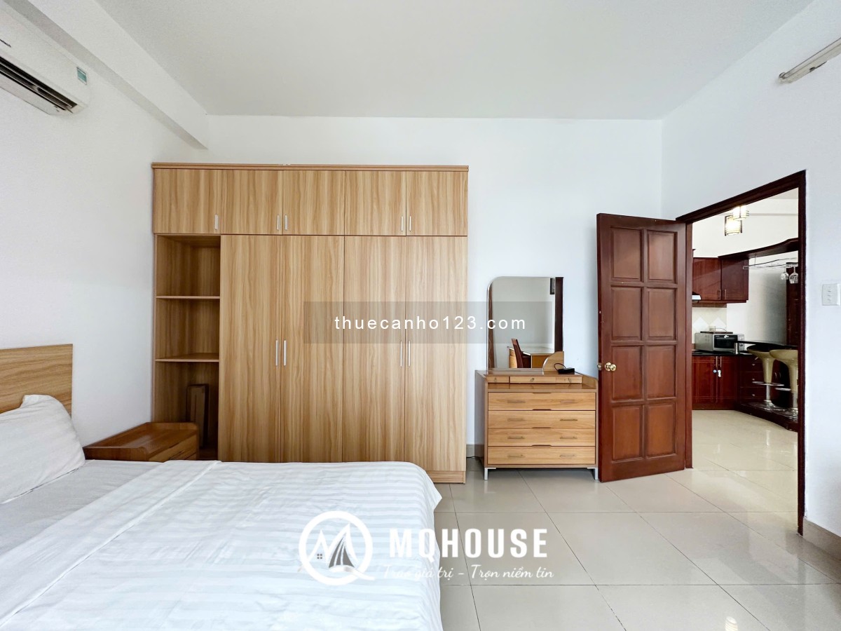 Cho Thuê Căn Hộ 1PN 65m2 Ngay Trung Tâm Quận 3_Full Nội Thất_Gần Nhà Thờ Ba Chuông