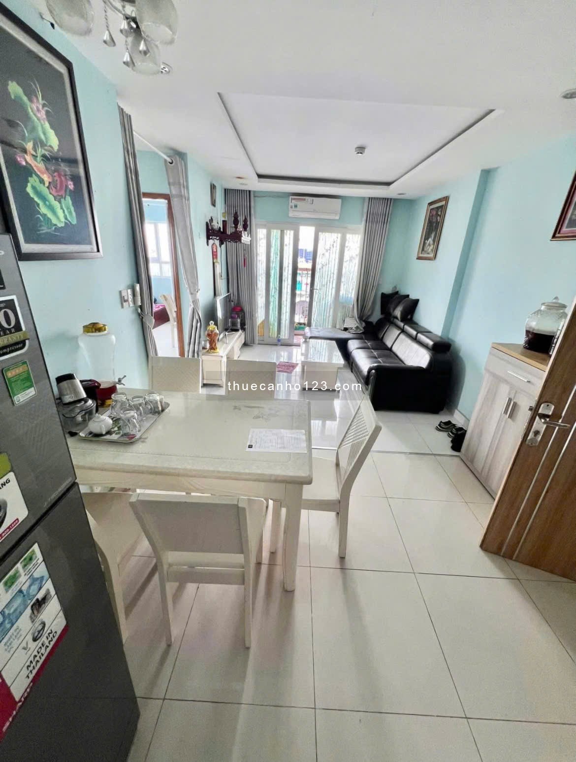 Chung cư Screc , Trường Sa, Q3: Giá 13tr/th, 80m2- 2PN, Nội thất