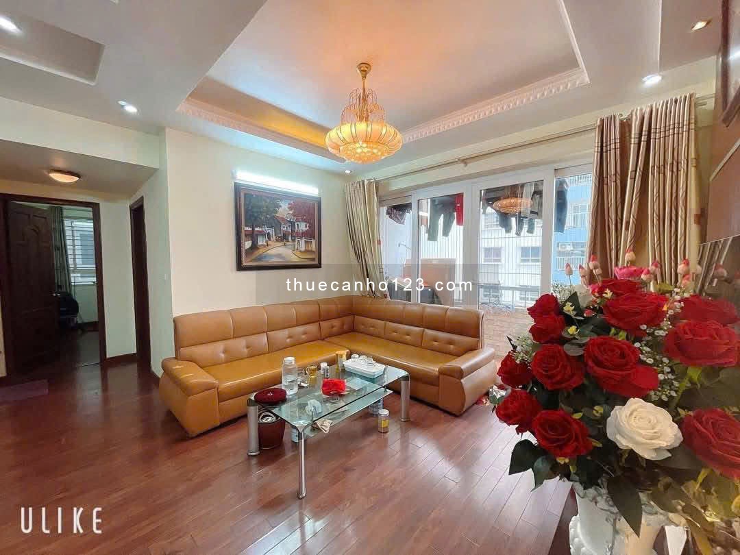 Chung cư Phú Thạnh, Nguyễn Sơn, TP: 110m2, 3p ngủ, 2TL, Góc, 10.5tr/th