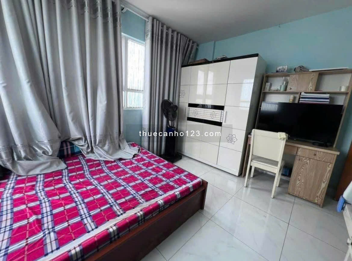 Chung cư Screc , Trường Sa, Q3: Giá 13tr/th, 80m2- 2PN, Nội thất