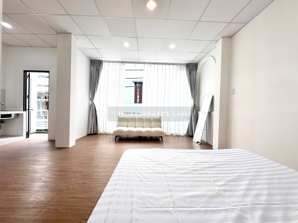 Cho thuê căn hộ Studio Ban công thoáng Q8 gần cầu Nguyễn Văn Cừ, vòng xoay Trung Sơn, TDTU