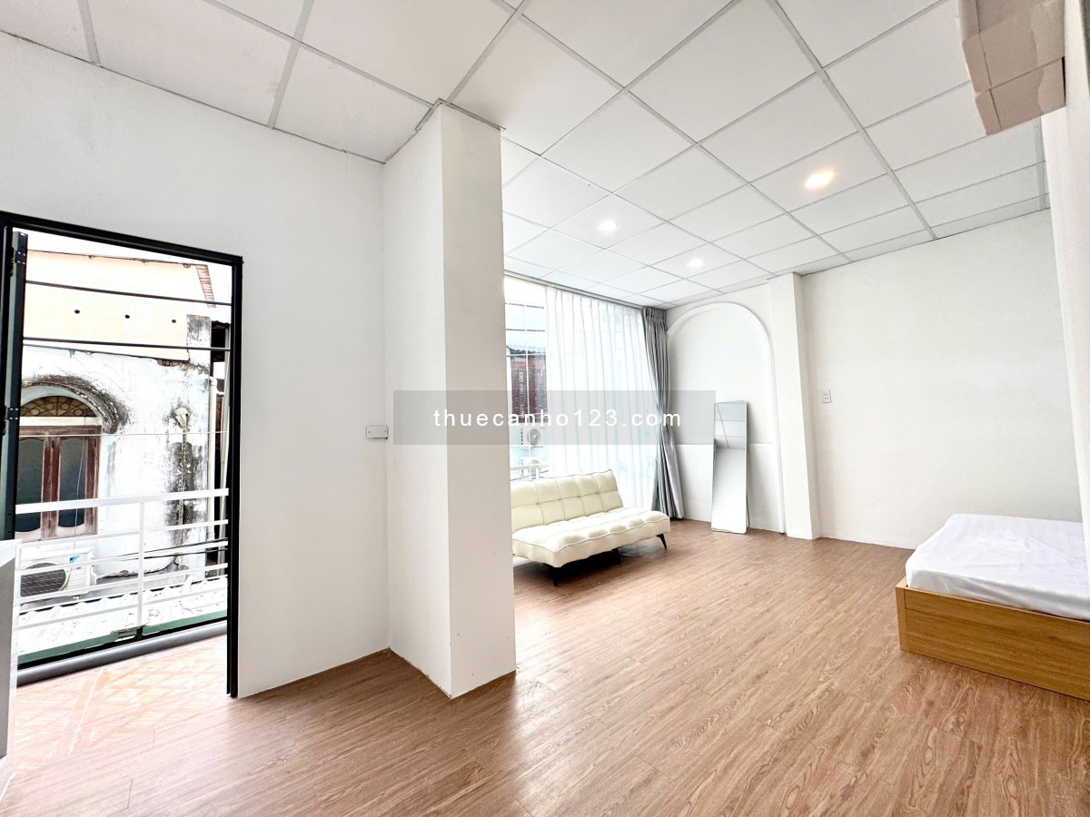 Cho thuê căn hộ Studio Ban công thoáng Q8 gần cầu Nguyễn Văn Cừ, vòng xoay Trung Sơn, TDTU