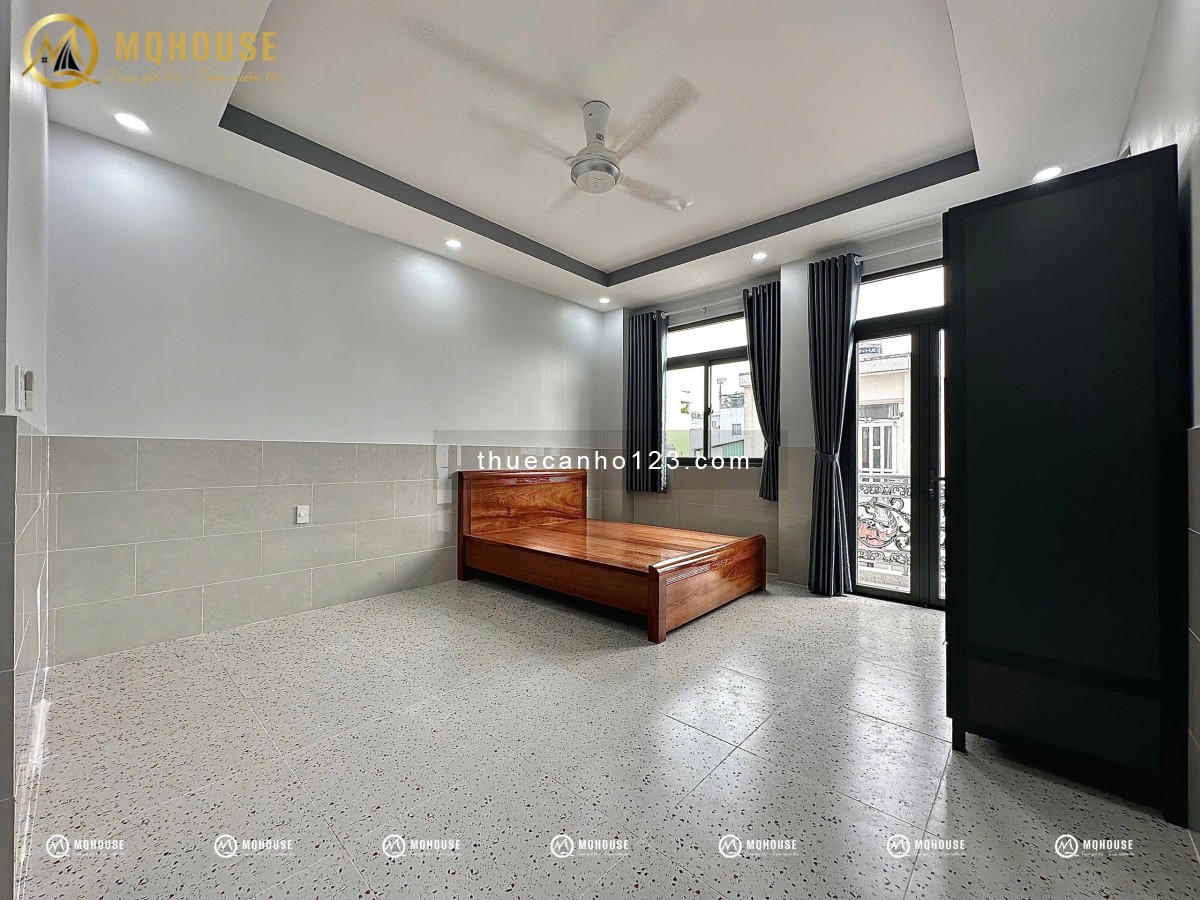 Cho thuê studio full nội thất có ban công cửa sổ full view ở Tân Phú