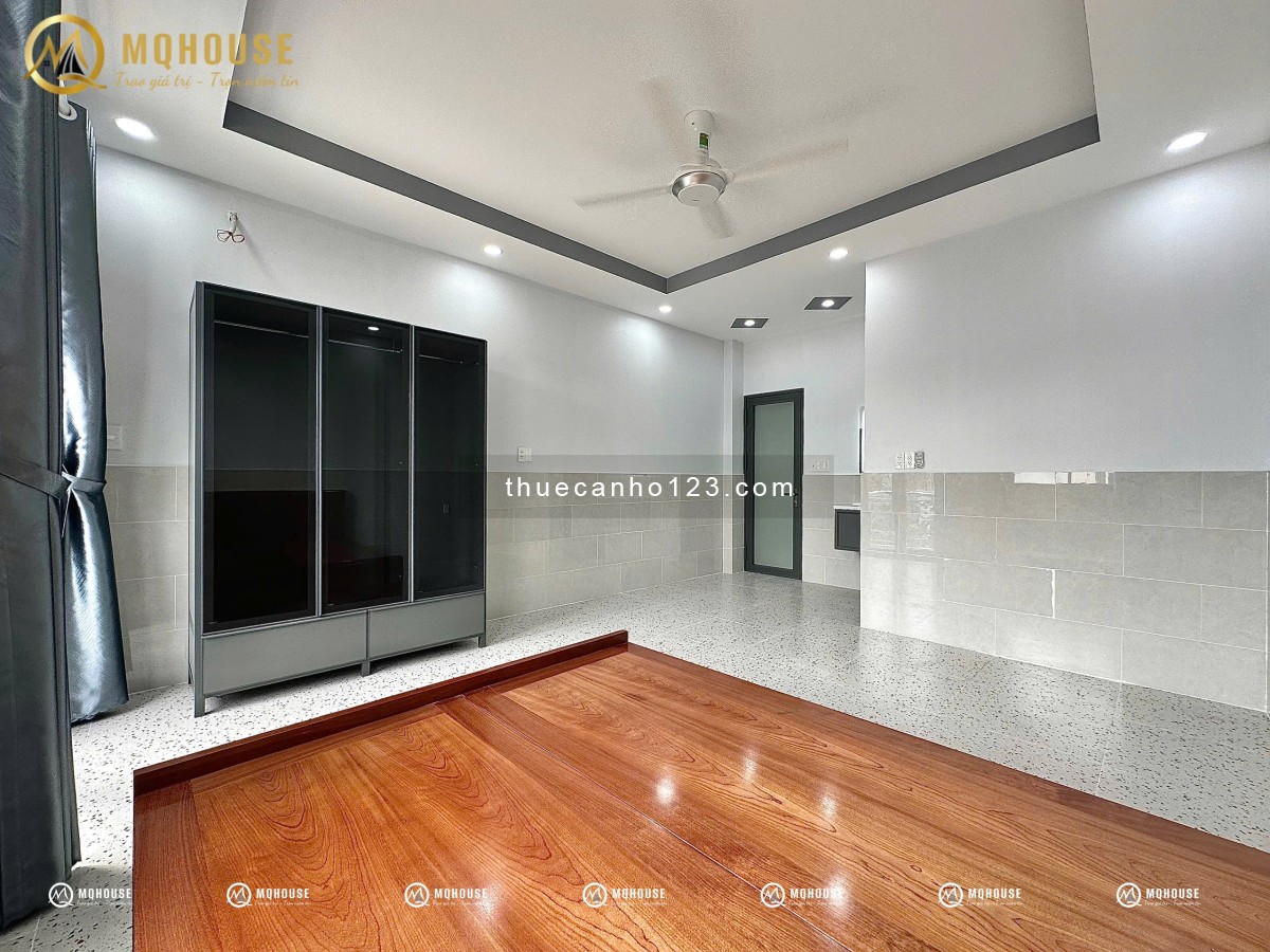 Cho thuê studio full nội thất có ban công cửa sổ full view ở Tân Phú