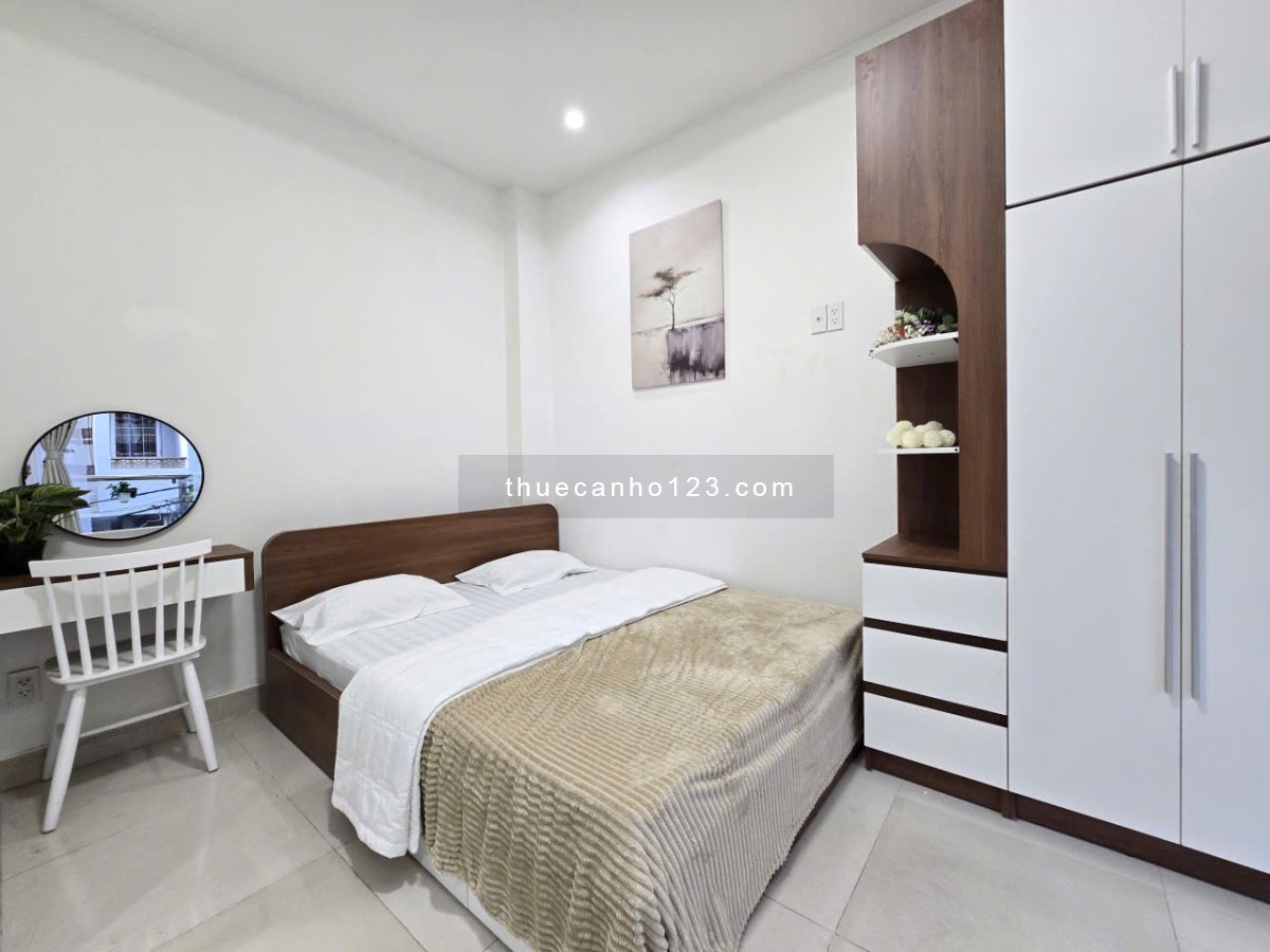 CHO THUÊ CĂN HỘ STUDIO RIÊNG BẾP GẦN ĐƯỜNG 3/2 FULL NỘI THẤT BAN CÔNG THOÁNG MÁT CÓ THỂ Ở LUÔN