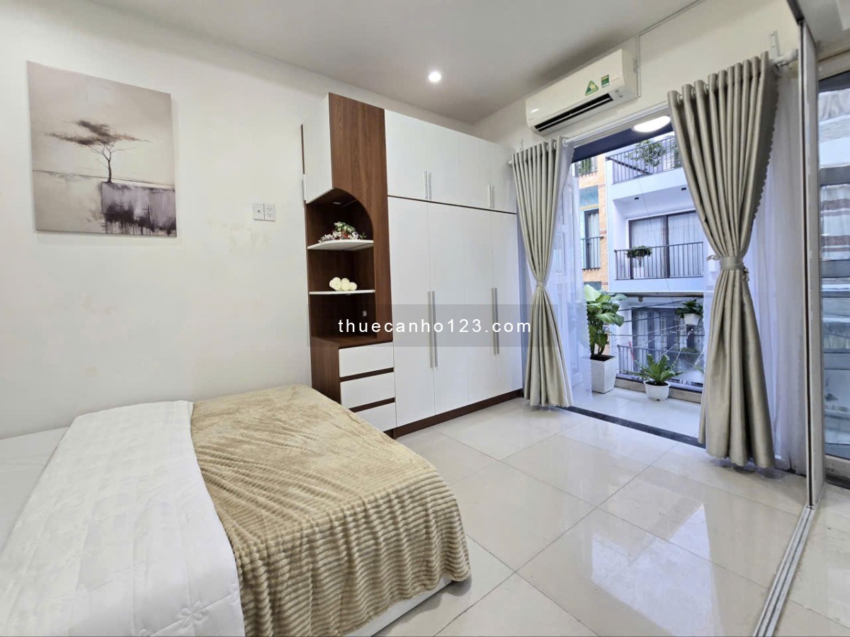 CHO THUÊ CĂN HỘ STUDIO RIÊNG BẾP GẦN ĐƯỜNG 3/2 FULL NỘI THẤT BAN CÔNG THOÁNG MÁT CÓ THỂ Ở LUÔN