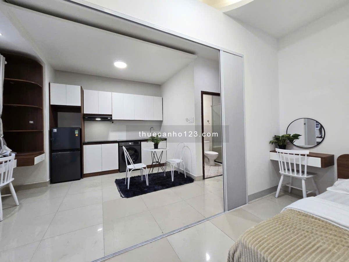 CHO THUÊ CĂN HỘ STUDIO RIÊNG BẾP GẦN ĐƯỜNG 3/2 FULL NỘI THẤT BAN CÔNG THOÁNG MÁT CÓ THỂ Ở LUÔN