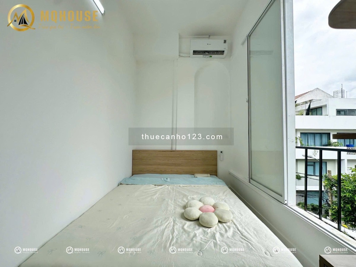 Khai trương căn hộ đường Dương Bá Trạc Quận 8 có máy giặt riêng rộng 30m2 gần Cầu Nguyễn Văn Cừ