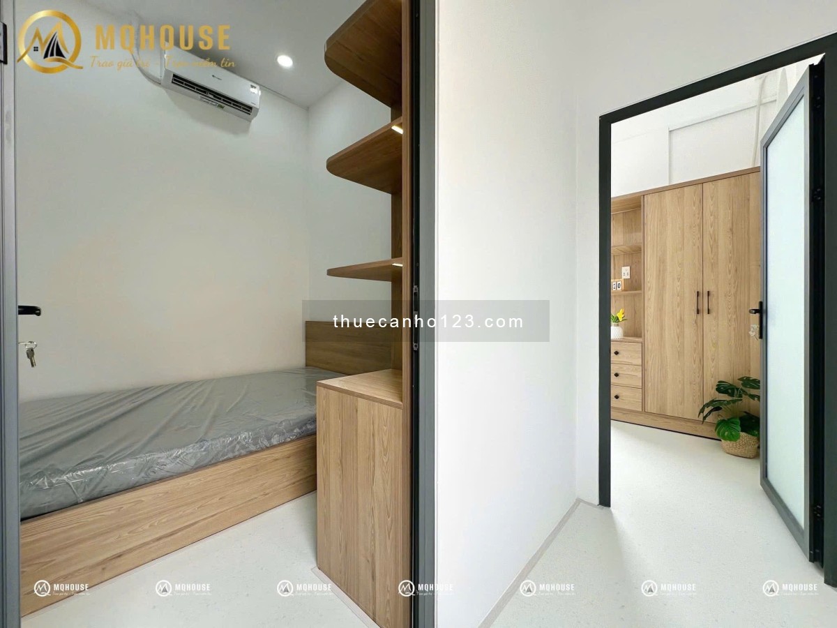 Khai trương căn hộ đường Dương Bá Trạc Quận 8 có máy giặt riêng rộng 30m2 gần Cầu Nguyễn Văn Cừ