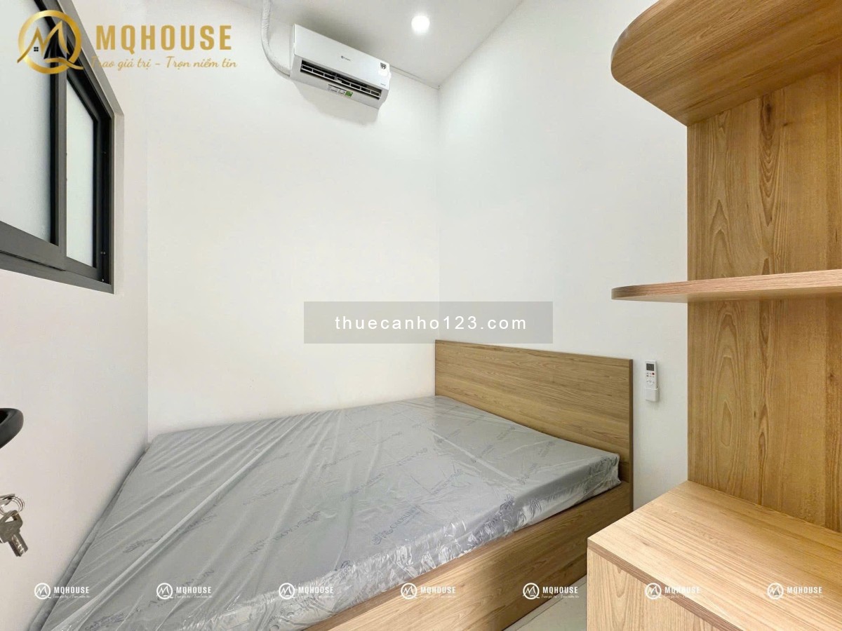 Khai trương căn hộ đường Dương Bá Trạc Quận 8 có máy giặt riêng rộng 30m2 gần Cầu Nguyễn Văn Cừ