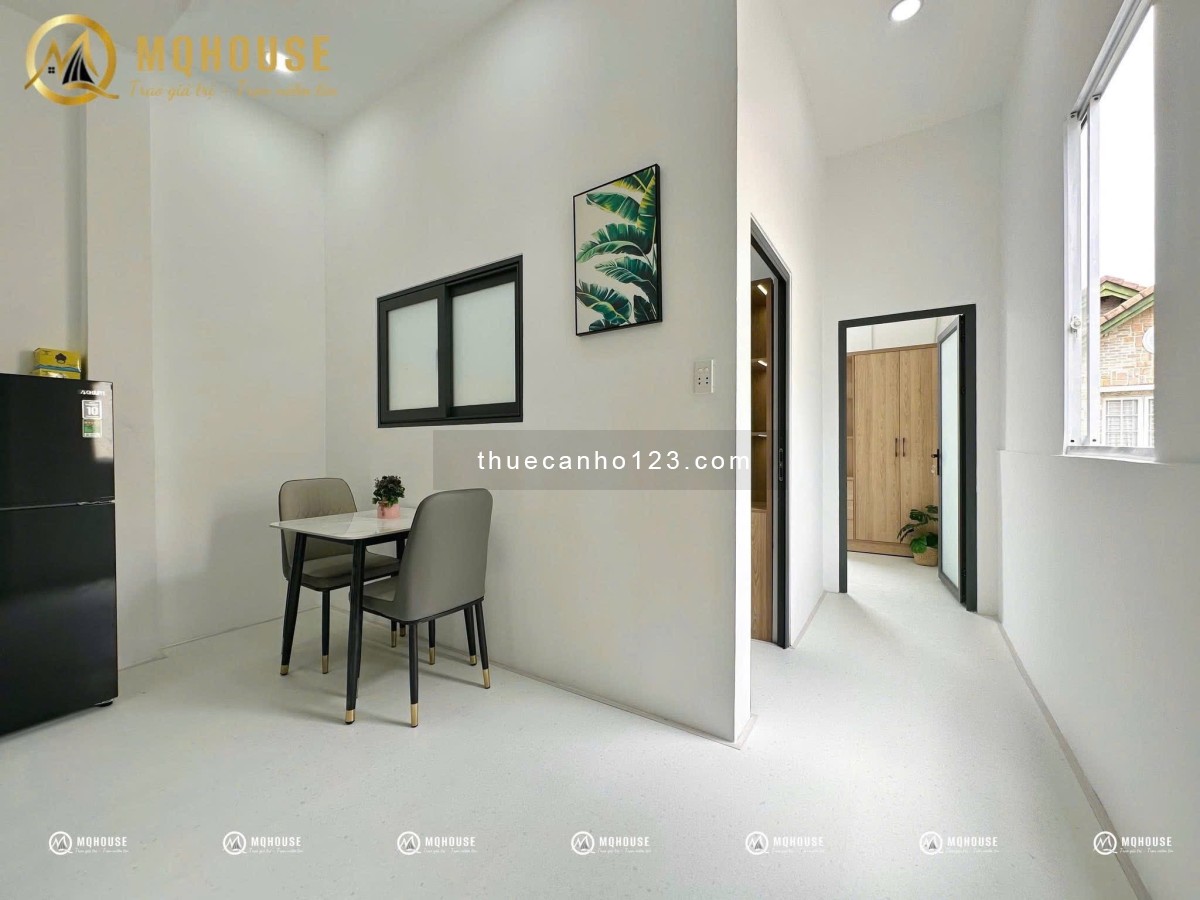 Khai trương căn hộ đường Dương Bá Trạc Quận 8 có máy giặt riêng rộng 30m2 gần Cầu Nguyễn Văn Cừ