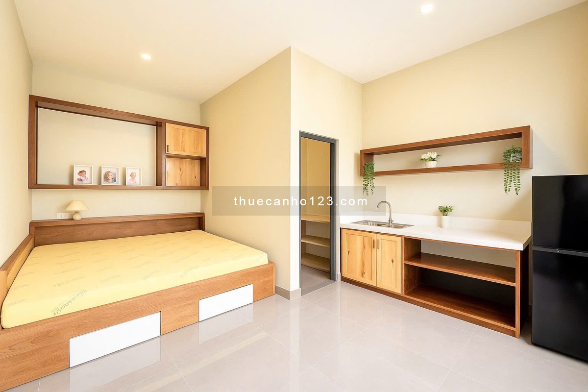 Cho thuê căn hộ ban công full nội thất mới 100% mặt tiền đường ngay ĐH Khoa Học Tự Nhiên, ĐH Sư Phạm