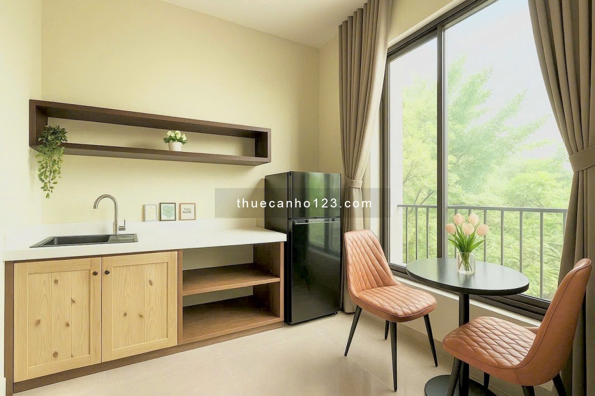 Cho thuê căn hộ ban công full nội thất mới 100% mặt tiền đường ngay ĐH Khoa Học Tự Nhiên, ĐH Sư Phạm