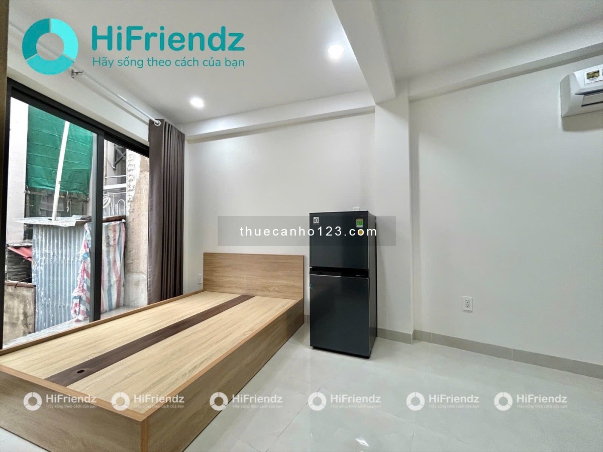 Cho Thuê Căn Hộ Studio Có Đầy Đủ Nội Thất Có Cửa sổ to full view