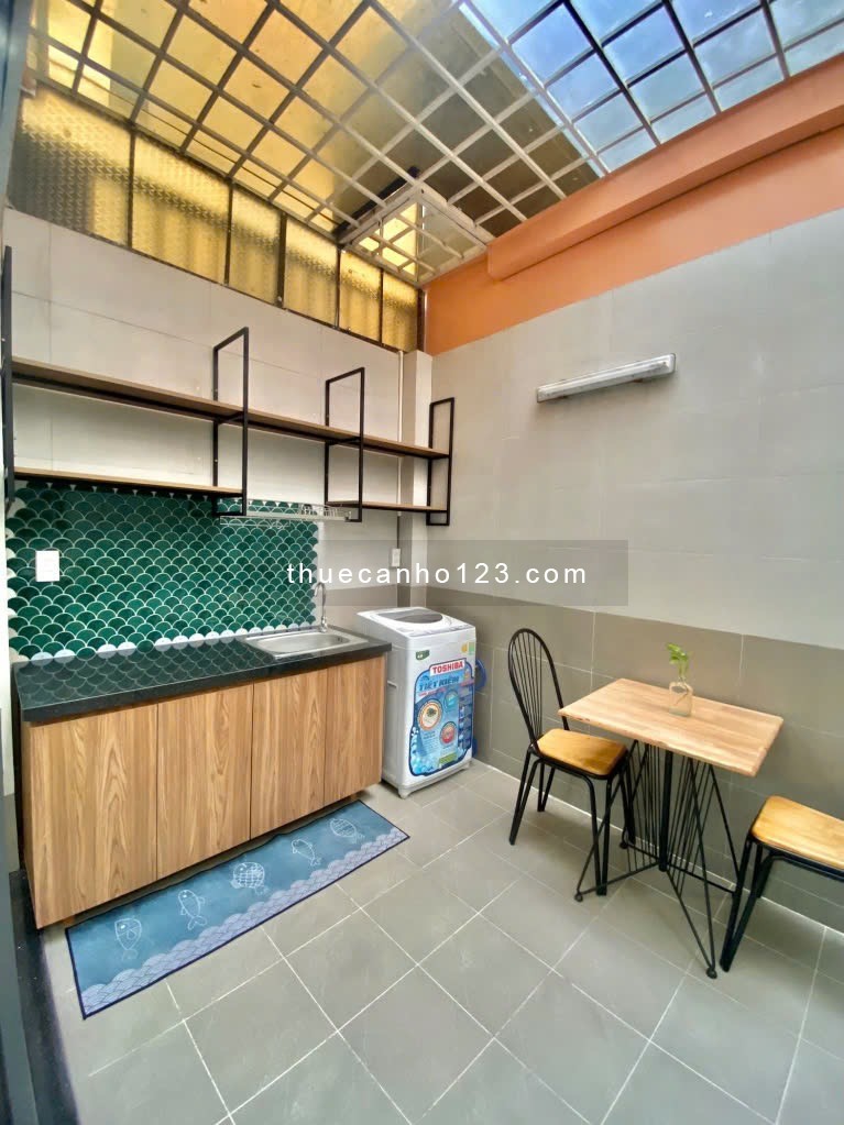 SIÊU PHẨM 1PN có giếng trời siêu thoáng ngáy Aeon Tân Phú