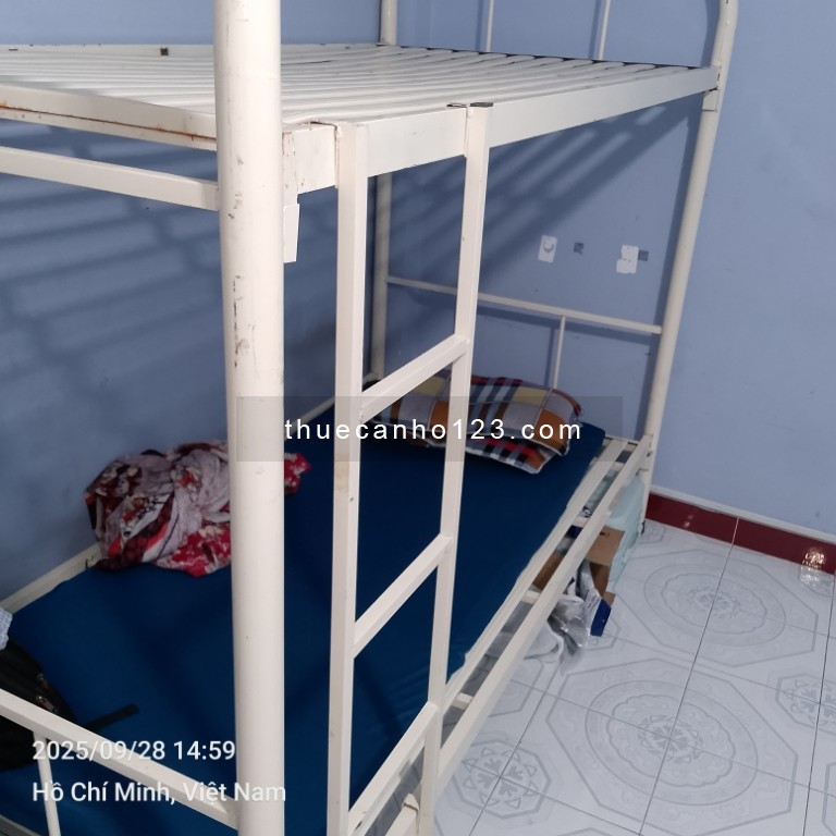 Thuê phòng Quận Tân Bình giá rẻ Bao điện nước, sạc được xe điện, phòng riêng full tiện ích.