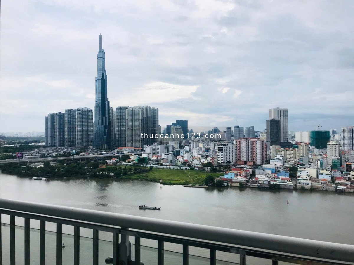 Thuê CH CC Hoàng Anh River View Q2 (157m2, 177m2, 4PN full giá từ 29tr/th) ban công view sông thoán