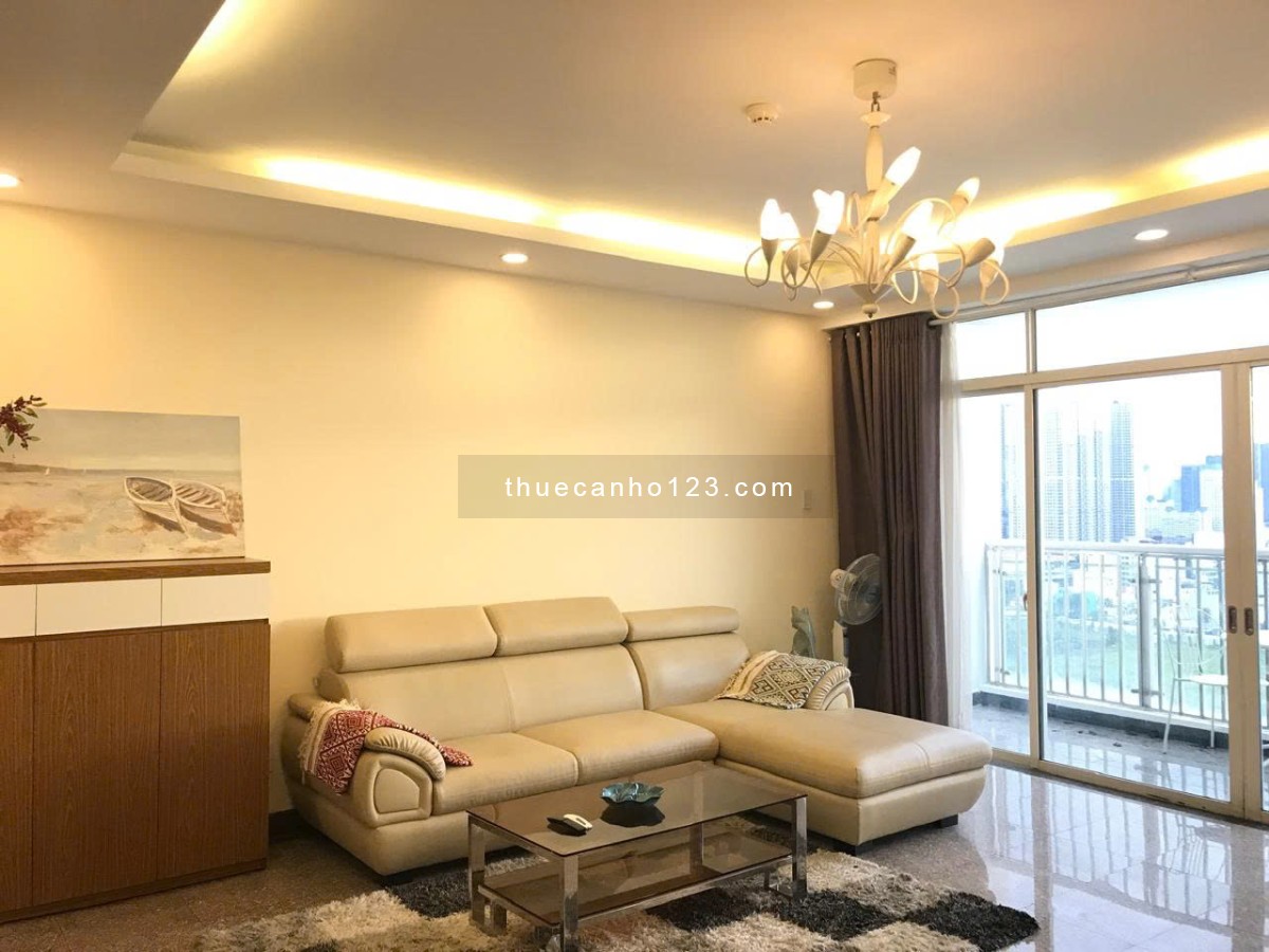 Thuê CH CC Hoàng Anh River View Q2 (157m2, 177m2, 4PN full giá từ 29tr/th) ban công view sông thoán