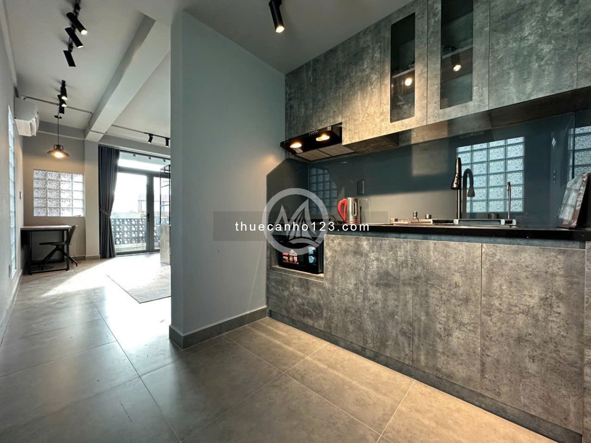 Căn hộ mới tách bếp, balcon/cửa sổ thoáng, 45m², Võ Văn Kiệt - Nguyễn Cảnh Chân - Bùi Viện - Quận 1