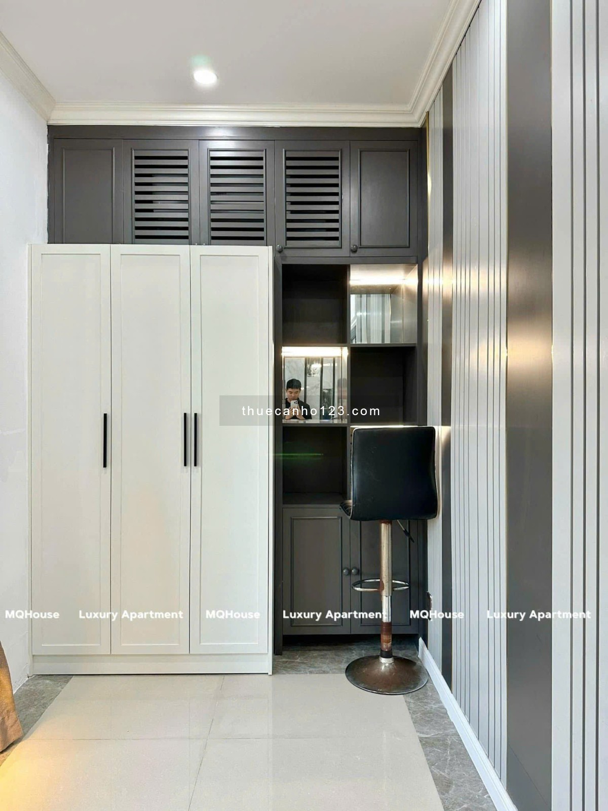 Cho thuê căn hộ 2PN, 1WC đường 3/2 quận 10, full nội thất