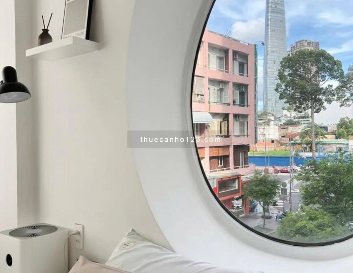 Cho thuê căn hộ full nội thất ban công cửa sổ lớn bệnh viên tâm anh, sân bay Tân Sơn Nhất, Tân Bình