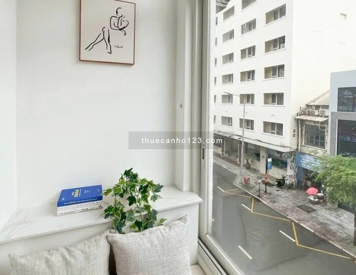 Cho thuê căn hộ full nội thất ban công cửa sổ lớn bệnh viên tâm anh, sân bay Tân Sơn Nhất, Tân Bình