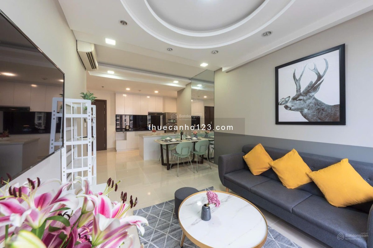 Cho thuê căn hộ River Gate Quận 4, 2 phòng ngủ 2 WC, full nội thất