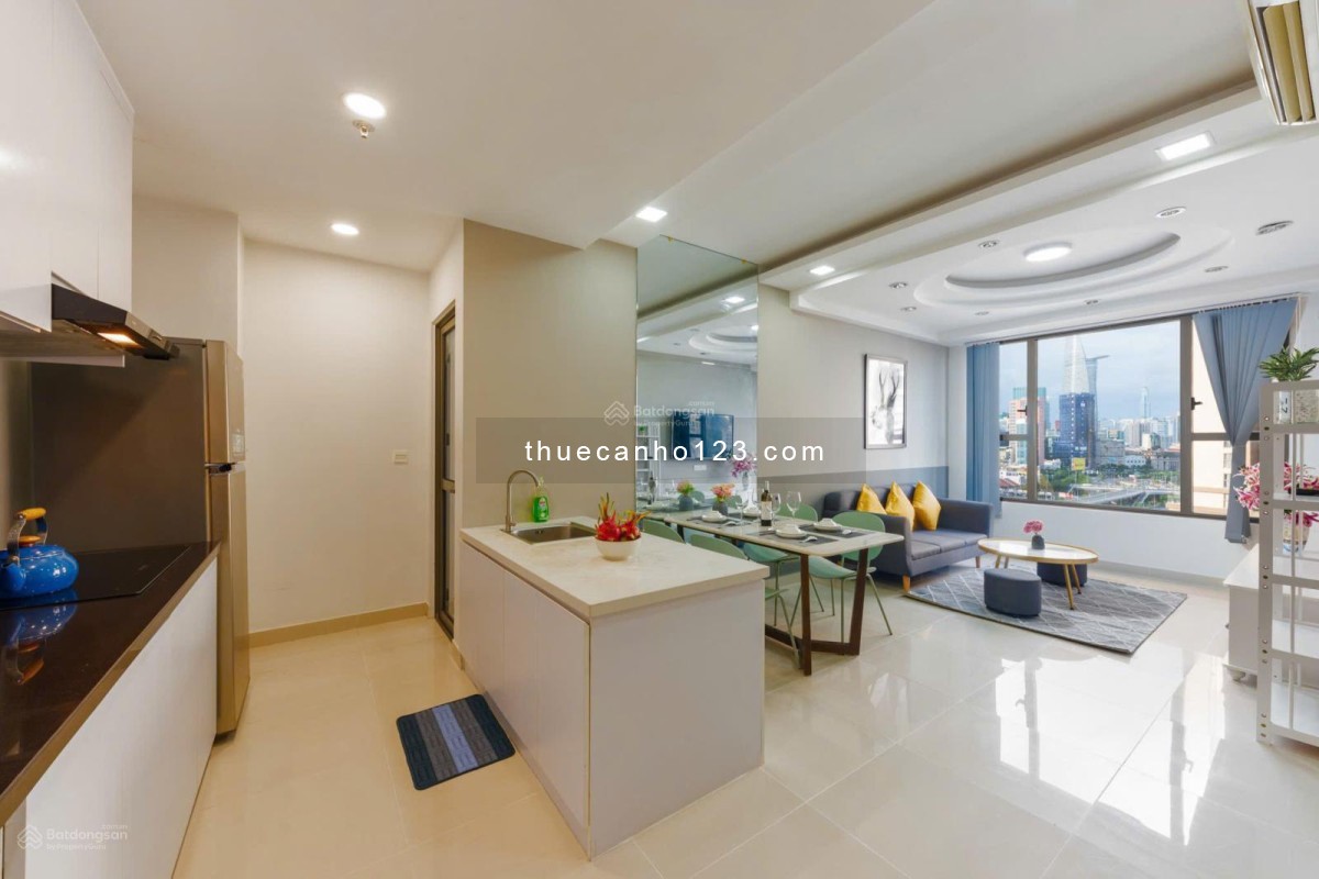 Cho thuê căn hộ River Gate Quận 4, 2 phòng ngủ 2 WC, full nội thất