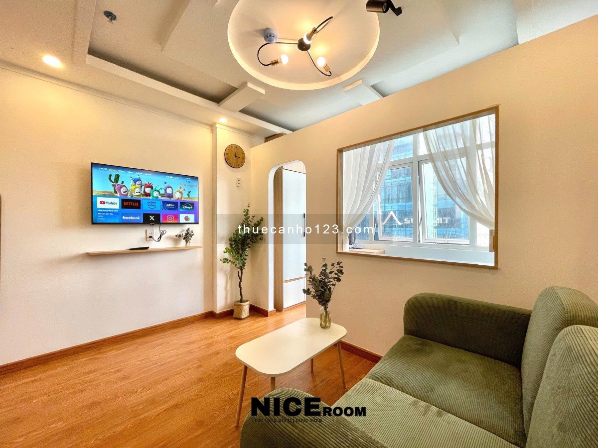 Khai trương căn hộ 1PN new 100% - thang máy - khu Phan Xích Long - N4 Phú Nhuận - chợ Bà Chiểu