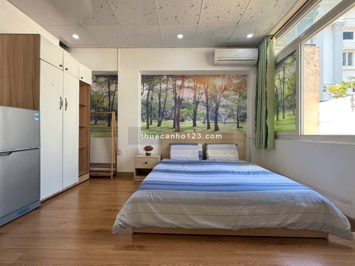 Căn Hộ Cho Thuê Giá Rẻ. Ngay Nguyễn Thị Minh Khai Q1 - Cửa Sổ Trời, Gần Chợ Bến Thành