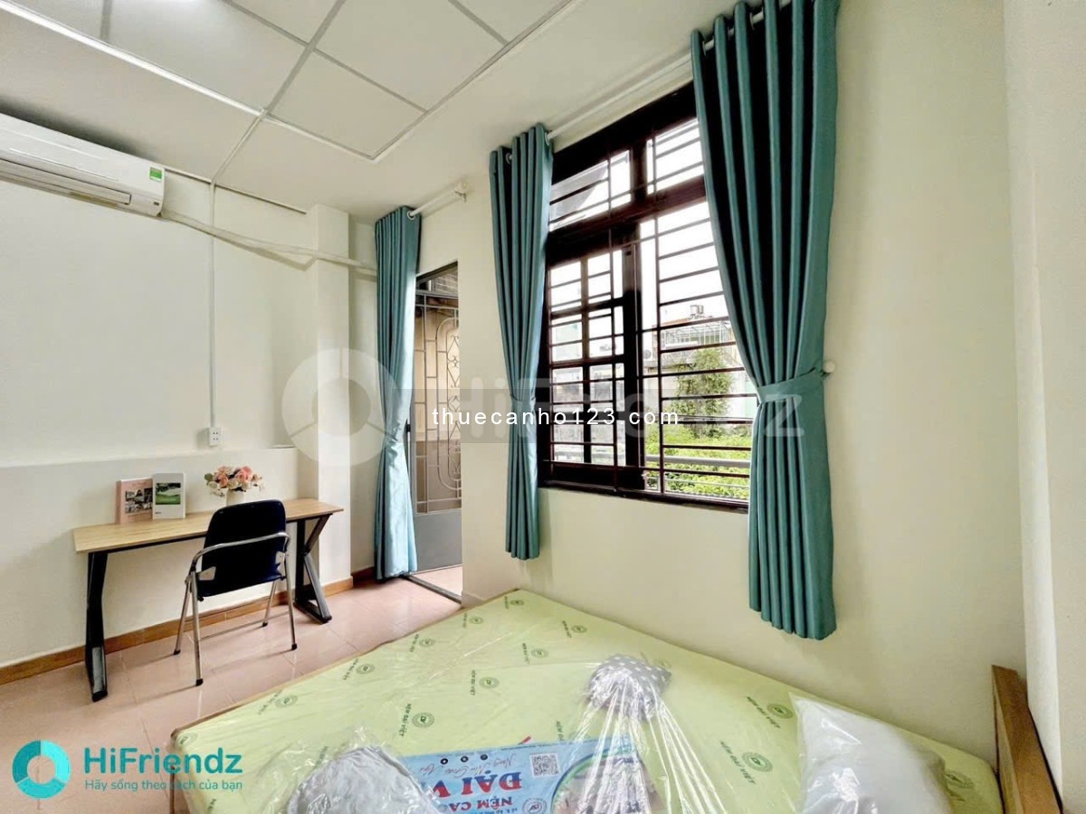 Cho thuê căn hộ ban công riêng – Full nội thất, ngay trung tâm Tân Bình