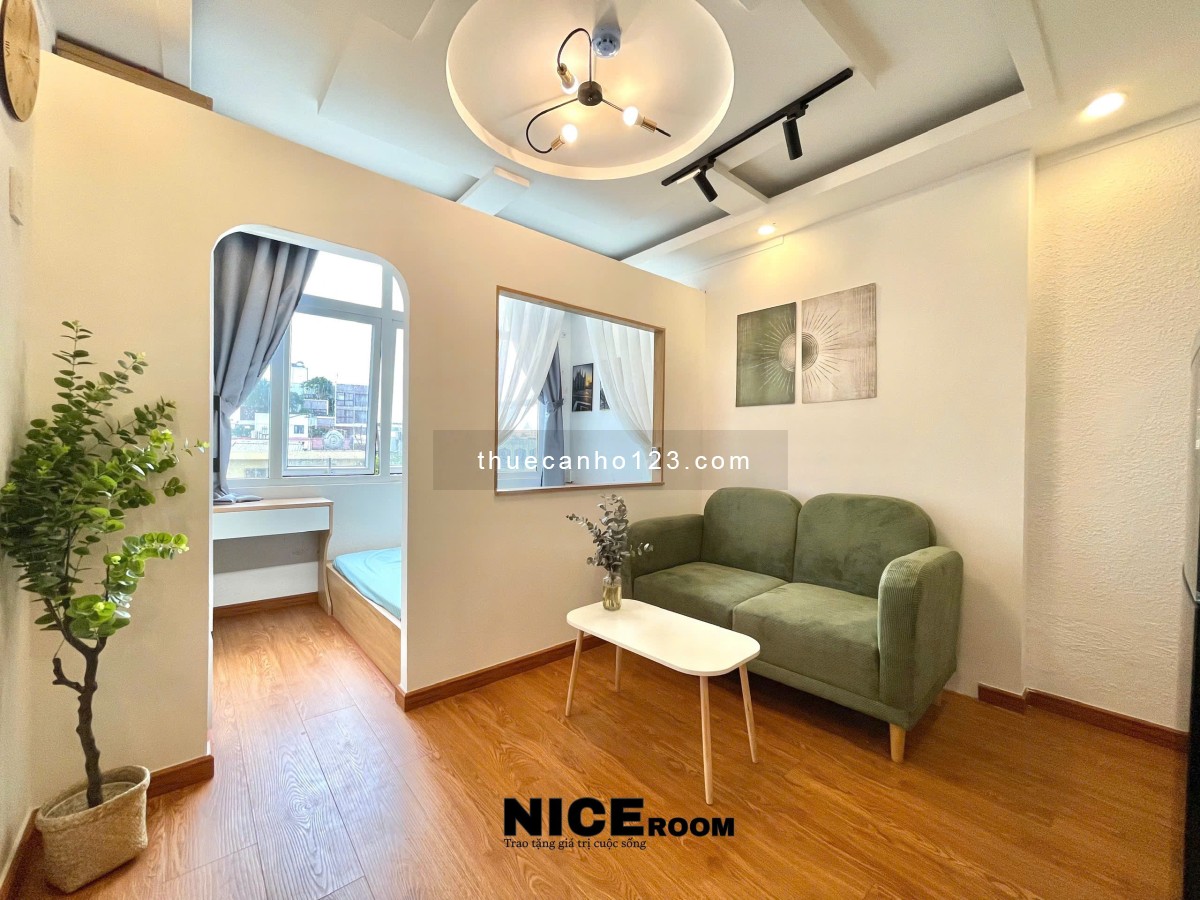 Căn hộ Full Nội thất 45m2 Cửa sổ Thoáng tại Phan Xích Long, Phú Nhuận gần Trường Sa, Hoàng Sa gần Q