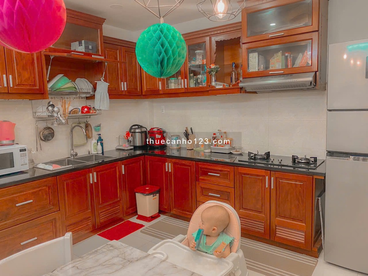 Cho thuê căn hộ trung tâm Quận 1 – Vòng xoay Cống Quỳnh, công viên 23/9 – Full nội thất, bếp rộng