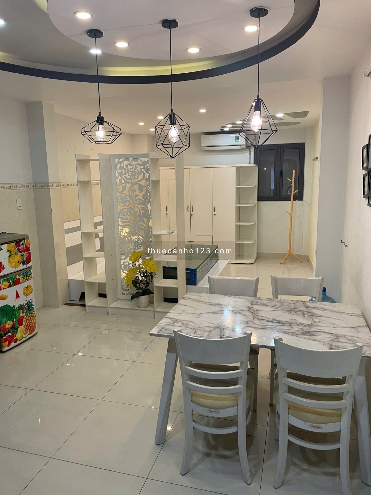 Cho thuê căn hộ trung tâm Quận 1 – Vòng xoay Cống Quỳnh, công viên 23/9 – Full nội thất, bếp rộng