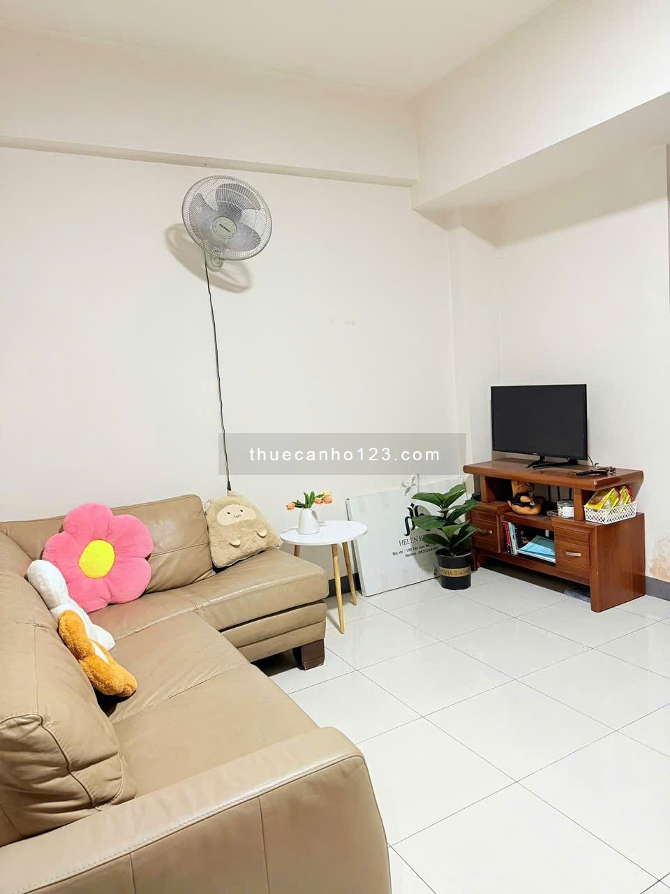 Chung cư Screc, 974A Trường Sa, Q3: 12tr/th, 80m2, có NT, 2p ngủ