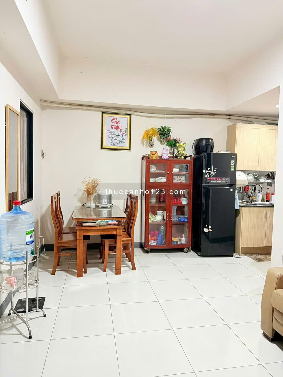 Chung cư Screc, 974A Trường Sa, Q3: 12tr/th, 80m2, có NT, 2p ngủ