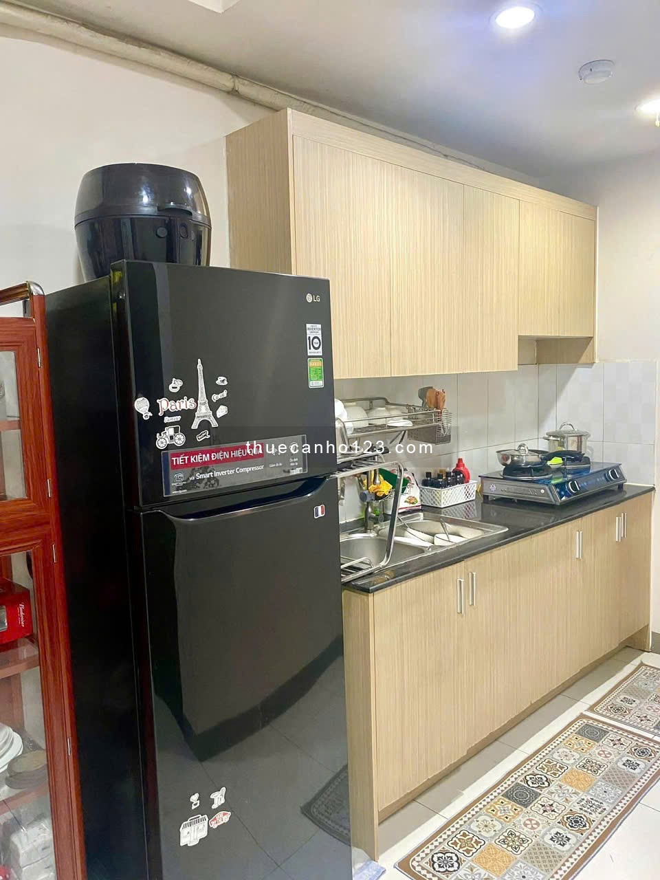 Chung cư Screc, 974A Trường Sa, Q3: 12tr/th, 80m2, có NT, 2p ngủ