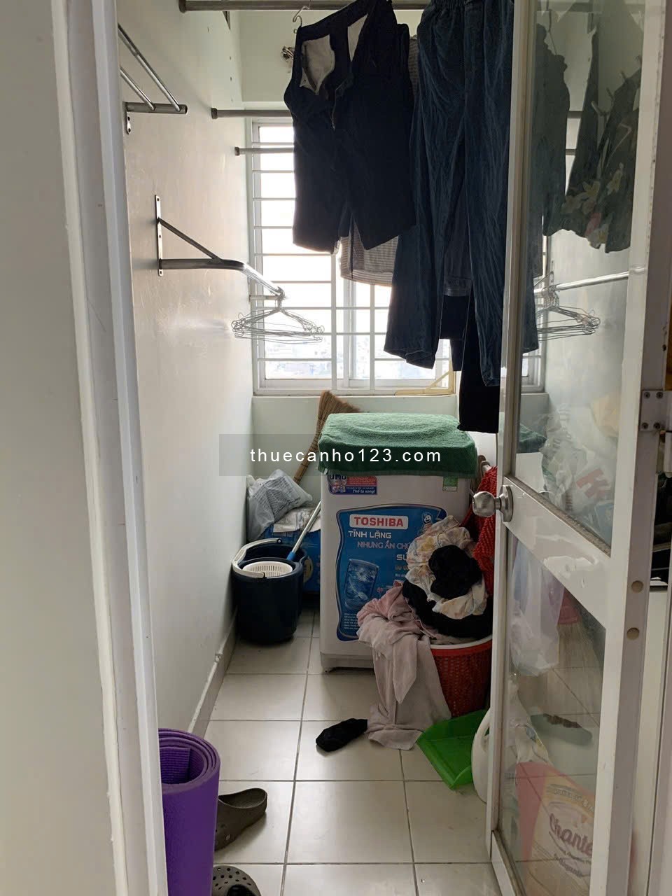 Chung cư Screc, Trường Sa, Quận 3: 2p ngủ, 2wc, nội thất mới, 12tr/th, 80m2.