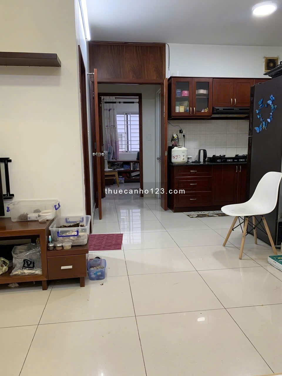 Chung cư Screc, Trường Sa, Quận 3: 2p ngủ, 2wc, nội thất mới, 12tr/th, 80m2.