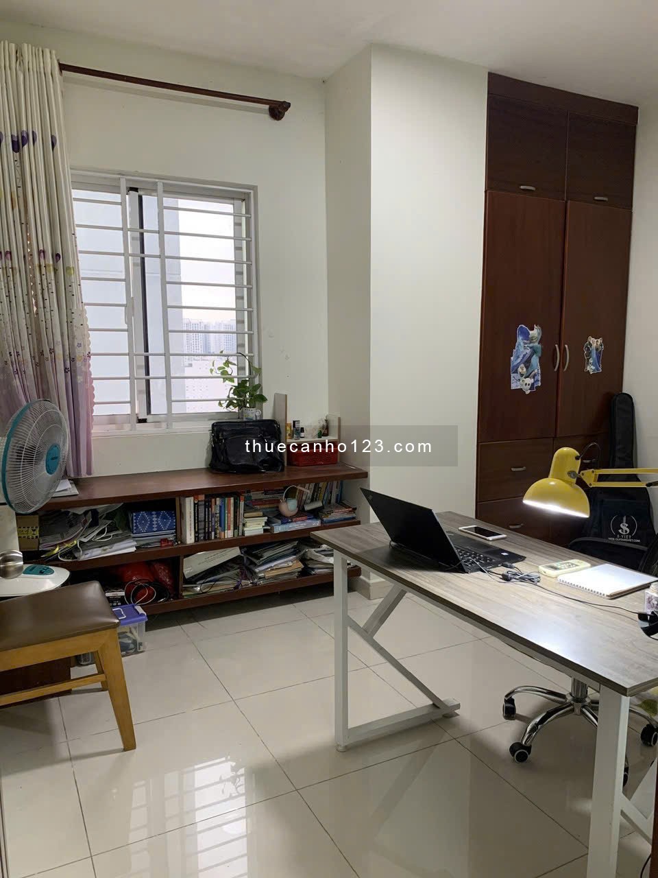 Chung cư Screc, Trường Sa, Quận 3: 2p ngủ, 2wc, nội thất mới, 12tr/th, 80m2.