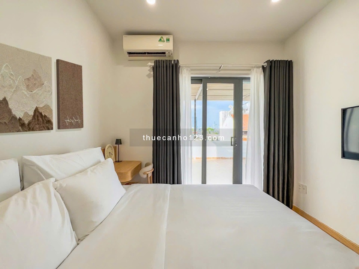 Cho thuê căn hộ 1PN đường Lam Sơn gần sân bay Tân Sơn Nhất, công viên Hoàng Văn Thụ.