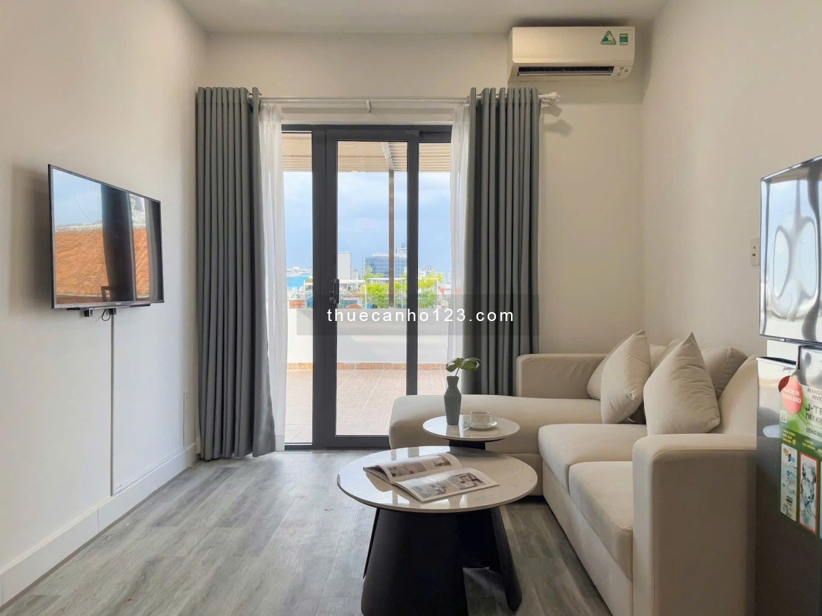Cho thuê căn hộ 1PN đường Lam Sơn gần sân bay Tân Sơn Nhất, công viên Hoàng Văn Thụ.