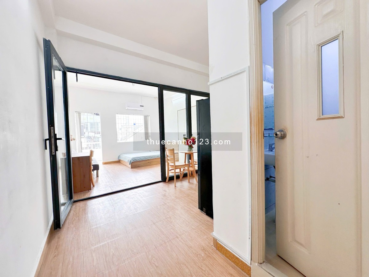 Cho thuê căn hộ 1PN tách bếp – Full nội thất – Quận 3 gần vòng xoay Ngã Sáu Phù Đổng, CV Tao Đàn