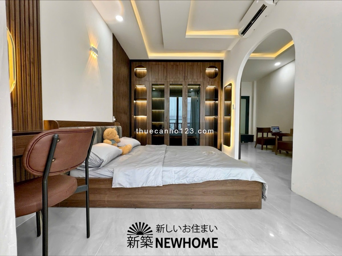 Căn hộ full nội thất 35m2 có ban công ngay giữa trung tâm Tân Bình nhận dài hạn và ngắn hạn