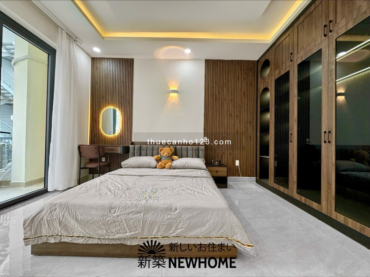 Căn hộ full nội thất 35m2 có ban công ngay giữa trung tâm Tân Bình nhận dài hạn và ngắn hạn