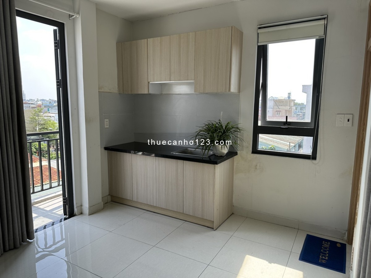 Cho thuê CHDV có ban công Khu Tanimex - 215Tô Ký - từ 3,85 tr/th ( gần ĐH Huflit, PM Quang Trung )