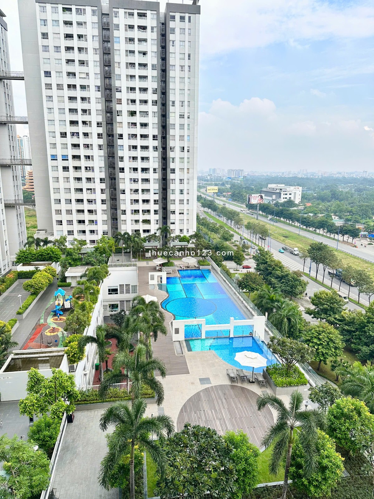 Cho thuê căn hộ Lexington đường Mai Chí Thọ Q2, 2PN, nhà đẹp giá rẻ 15tr/th