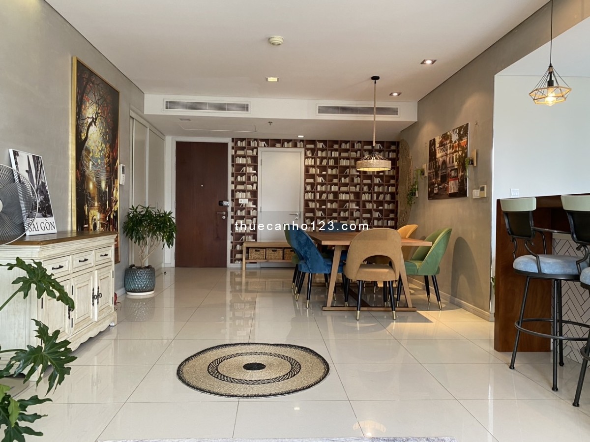 Satra Eximland - Phan Đăng Lưu - P1 - PN, 145m2, 3PN, 2WC, Nội thất, 22tr/th